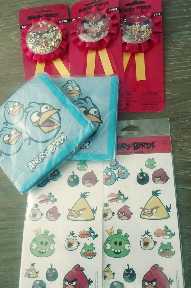 Angry bird lot all new